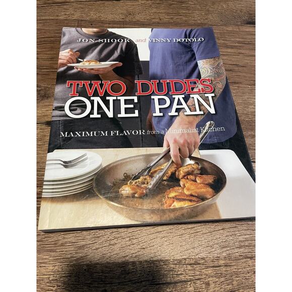 Two Dudes, One Pan: Maximum Flavor from a Minimalist Kitchen: A Cookbook - Picture 1 of 3